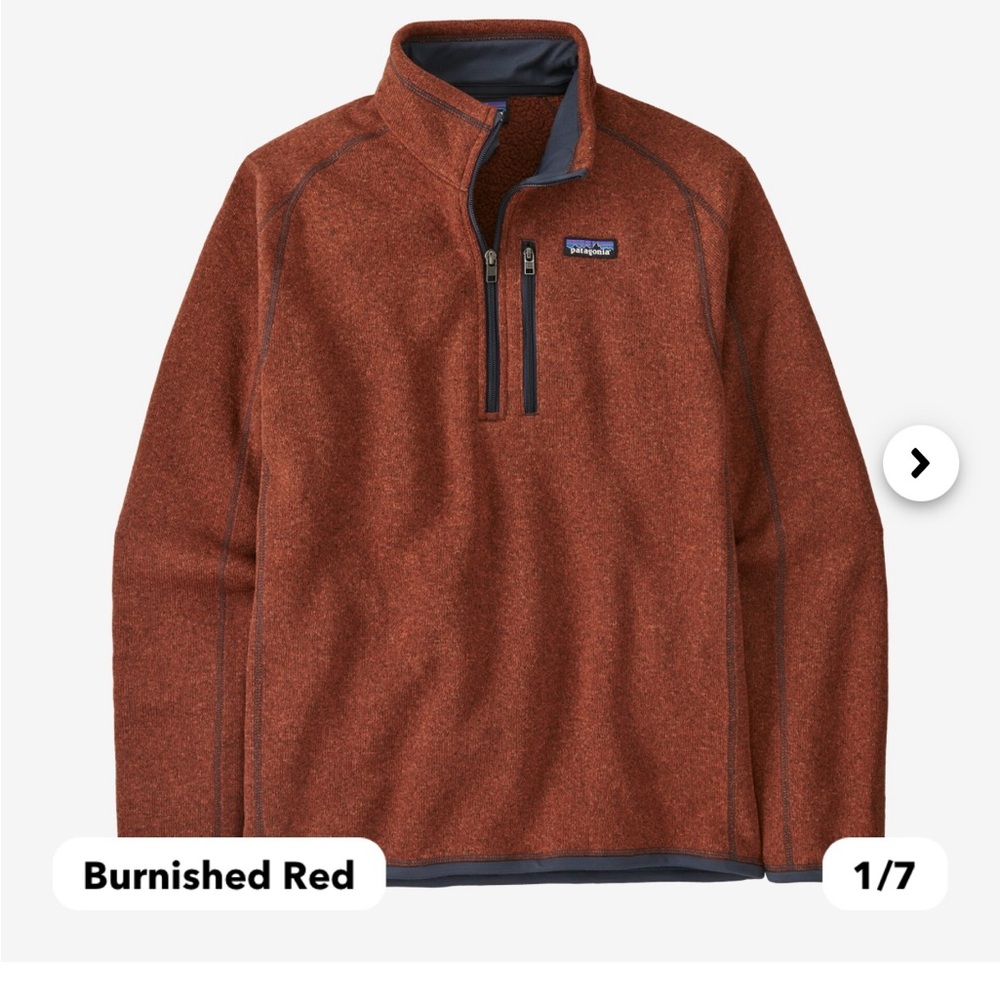 Patagonia Men's Better Sweater 1/4-Zip Fleece